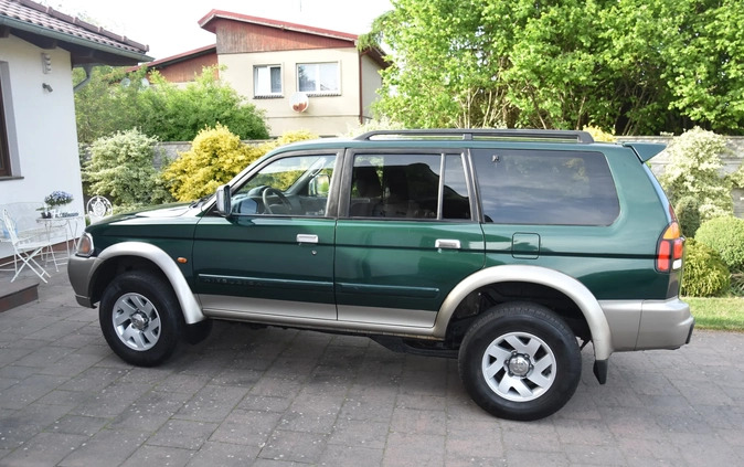 Mitsubishi Pajero cena 29900 przebieg: 163020, rok produkcji 2002 z Goniądz małe 781